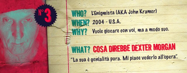 GIMME FIVE: Dexter VS 5 Famosi Serial Killer - Immagine 3