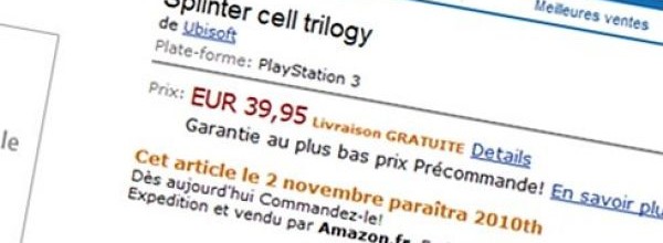 Splinter Cell e Prince of Persia PS2 in arrivo su PS3?