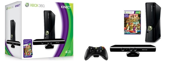 Il bundle Kinect / Xbox 360  ufficiale