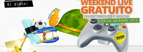 Week-end gratuito per XboxLive