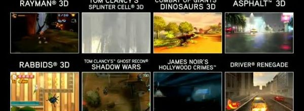 I giochi Ubisoft al lancio del 3DS
