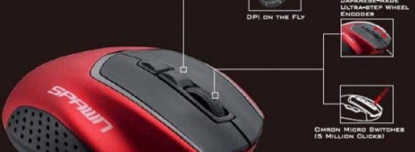 CM Storm presenta Spawn: gaming mouse da combattimento.