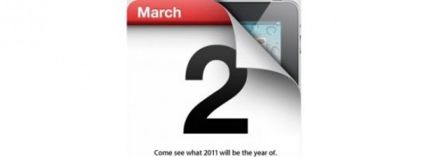 Il 2 Marzo giorno dell'iPad2?