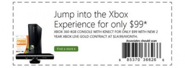 Anche in Europa il bundle Xbox 360 a 99 $?