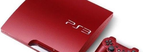 PlayStation 3 Scarlet Red & Splash Blue