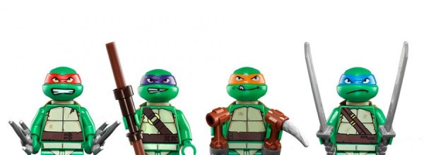 Tartarughe Ninja di LEGO?