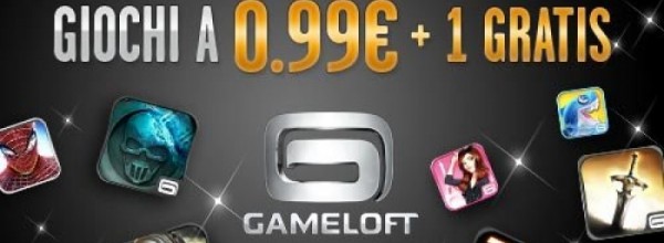 Sconti folli per Gameloft