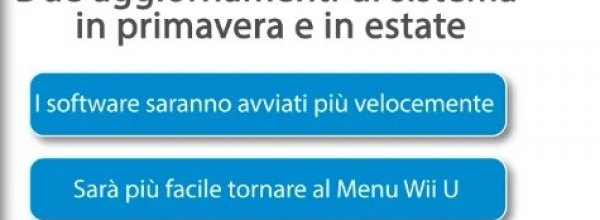 Aggiornamenti per Wii U