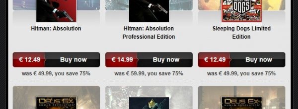 Sconti sullo store di Square Enix