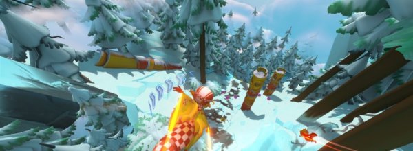 Arrivano gli scoiattoli: tre personaggi di Freefall Racers 