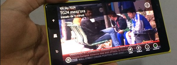 SkyGO arriva su tutti i telefoni Windows Phone 8