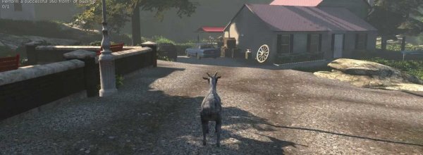 Pensavate di averle viste tutte? Allora eccovi Goat Simulator