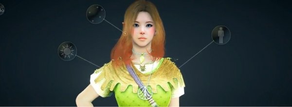 Questo si che è un editor di personaggi per un MMORPG