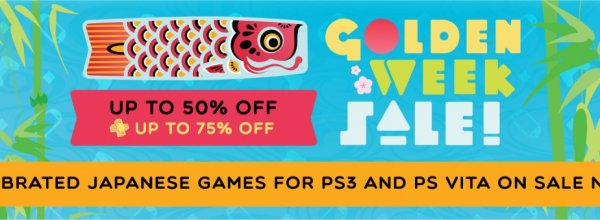 Sconti sul PSN USA per la Golden Week