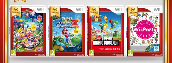 Nuovi titoli Nintendo Selects per Wii e Wii U