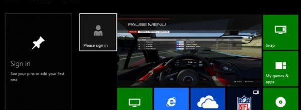 Un mock-up della dashboard di Xbox One, cattura l'attenzione di Microsoft