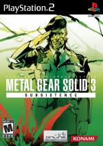 Copertina Metal Gear Solid 3: Subsistence - PS2