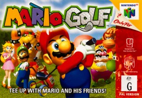 Mario Golf N64 Cover