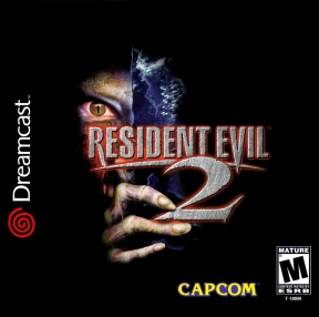 Resident Evil 2 Dreamcast Cover