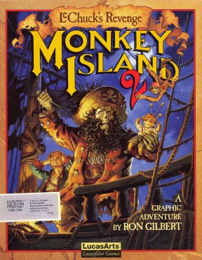 Monkey Island 2: LeChuck's Revenge PC Cover