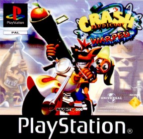 Crash Bandicoot 3: Warped PSOne Cover