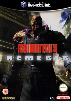 Resident Evil 3: Nemesis GameCube Cover