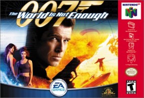 007: The World is not Enough N64 Cover