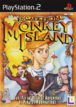 Fuga da Monkey Island PS2 Cover