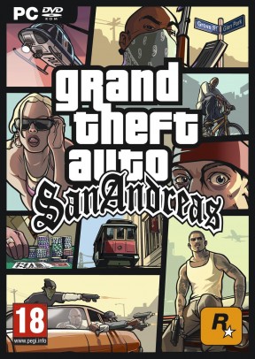 Grand Theft Auto: San Andreas PC Cover