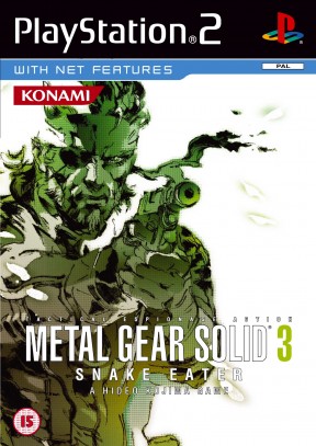 Metal Gear Solid 3: Snake Eater PS2 Cover