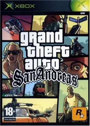 Grand Theft Auto: San Andreas Xbox Cover