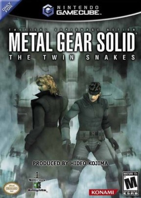 Metal Gear Solid: The Twin Snakes GameCube Cover