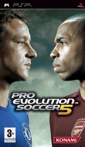 Pro Evolution Soccer 5 PSP Cover
