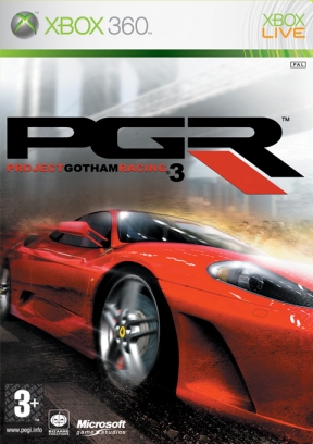 Project Gotham Racing 3 Xbox 360 Cover