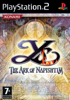 Ys VI: The Ark of Napishtim PS2 Cover