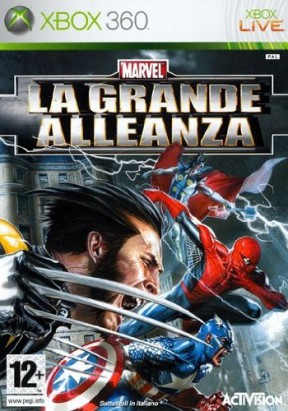 Marvel: La Grande Alleanza Xbox 360 Cover