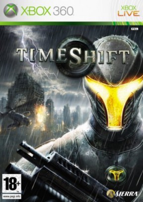 TimeShift Xbox 360 Cover