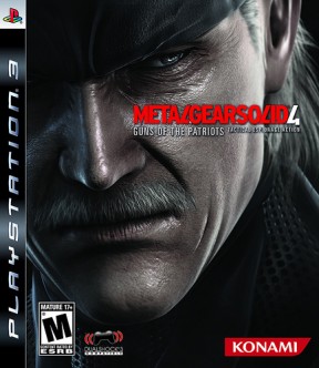Metal Gear Solid 4: Guns of the Patriots PS3 Cover
