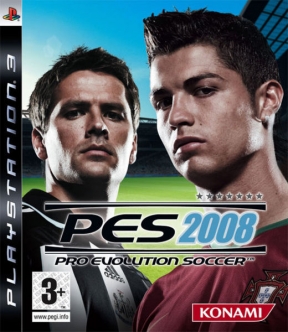 PES 2008 PS3 Cover