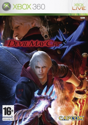 Devil May Cry 4 Xbox 360 Cover