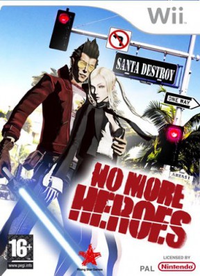 No More Heroes Wii Cover
