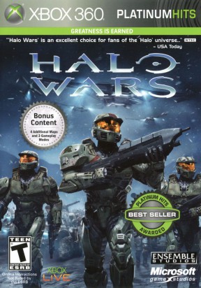 Halo Wars Xbox 360 Cover