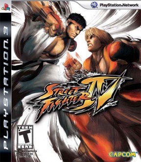 Street Fighter IV PS3 Cover