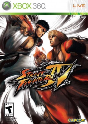 Street Fighter IV Xbox 360 Cover