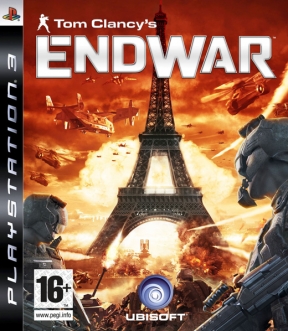 Tom Clancy's EndWar PS3 Cover