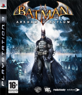 Batman: Arkham Asylum PS3 Cover