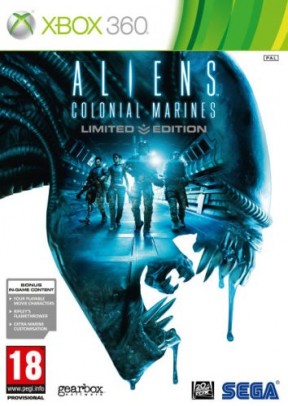 Aliens Colonial Marines Xbox 360 Cover