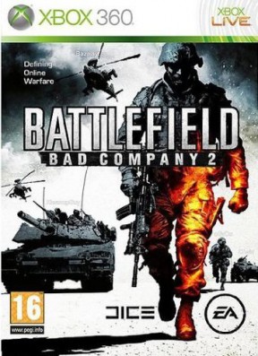 Battlefield: Bad Company 2 Xbox 360 Cover