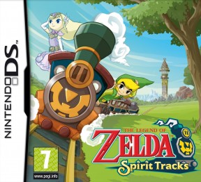 The Legend of Zelda: Spirit Tracks Nintendo DS Cover