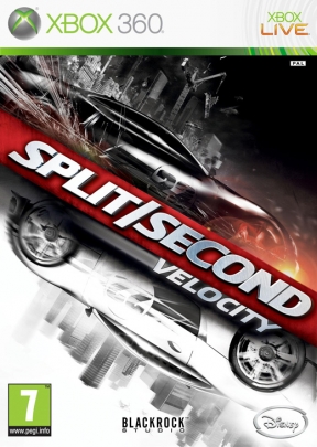 Split/Second: Velocity Xbox 360 Cover